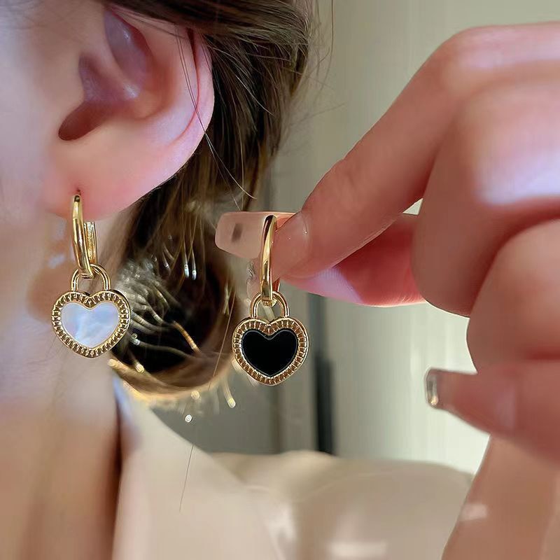 2025 Korean New Simple Temperament Circle Pearl Earrings Fashion Small Versatile Earrings  Jewelry